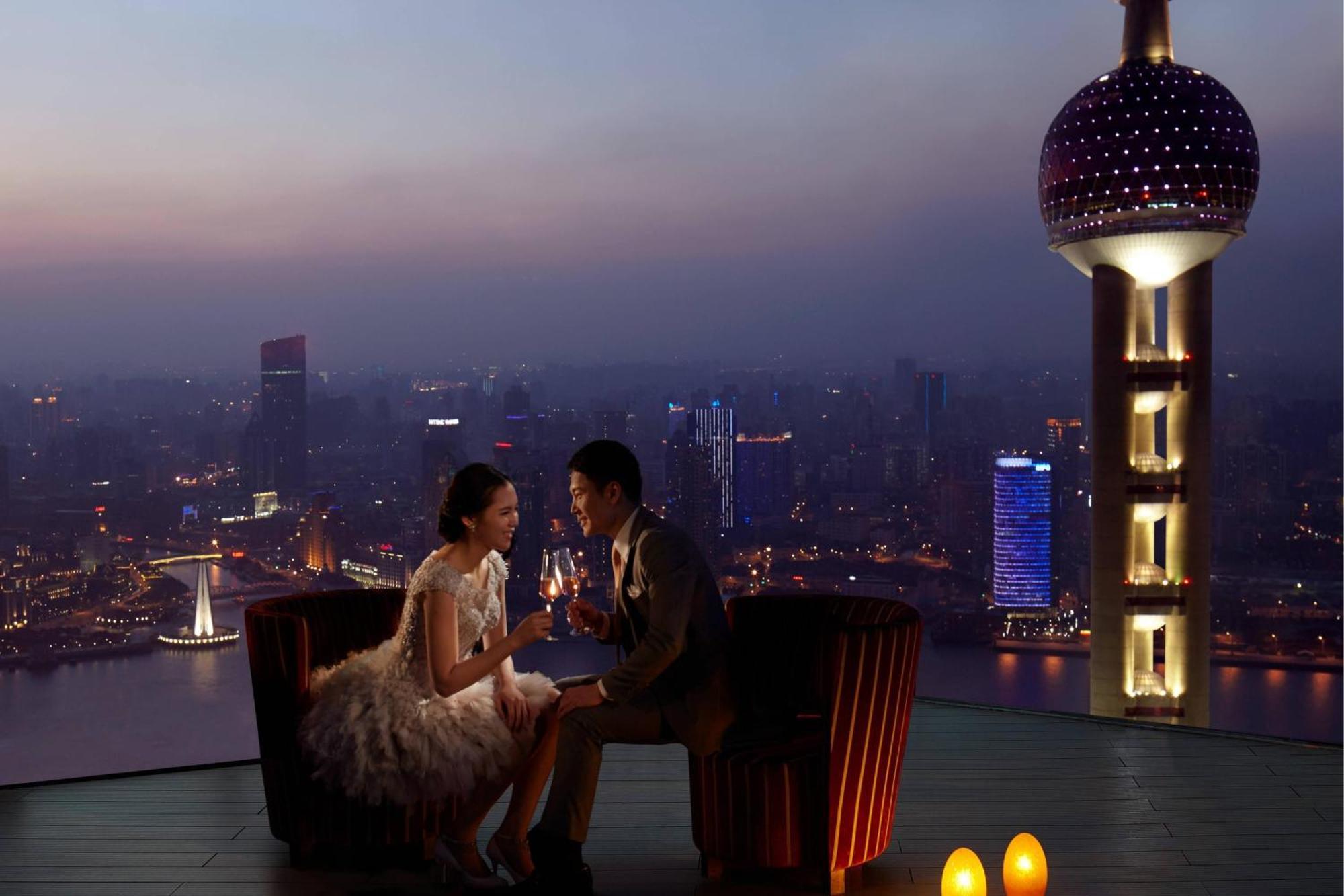 The Ritz-Carlton Shanghai, Pudong Xangai Exterior foto