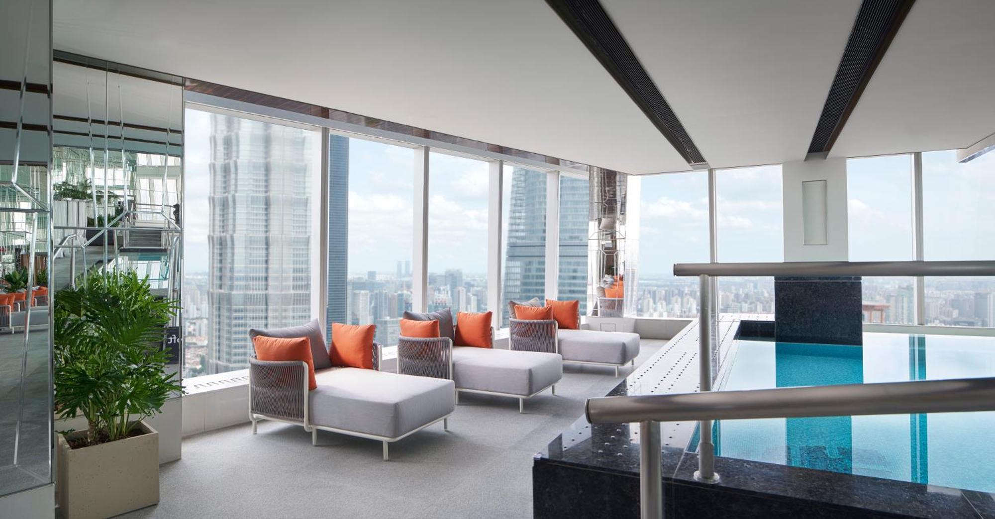 The Ritz-Carlton Shanghai, Pudong Xangai Exterior foto