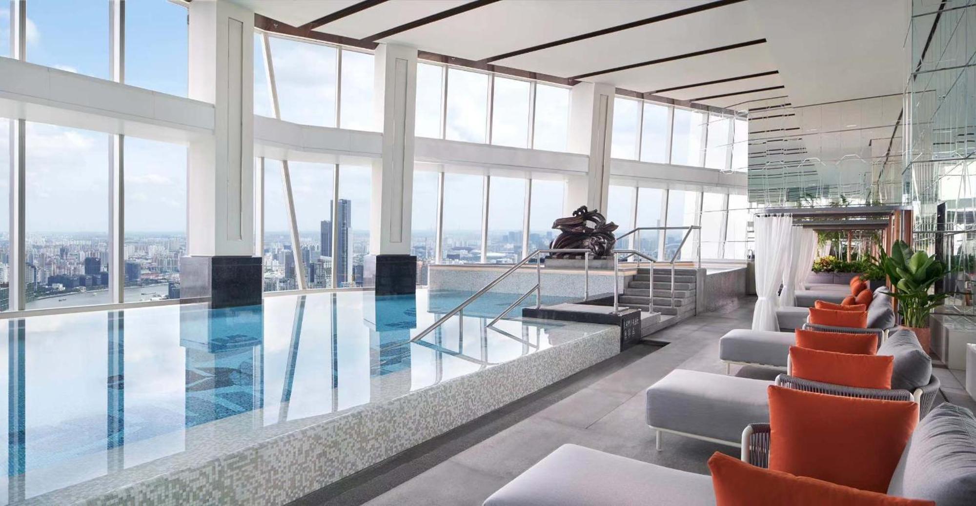 The Ritz-Carlton Shanghai, Pudong Xangai Exterior foto