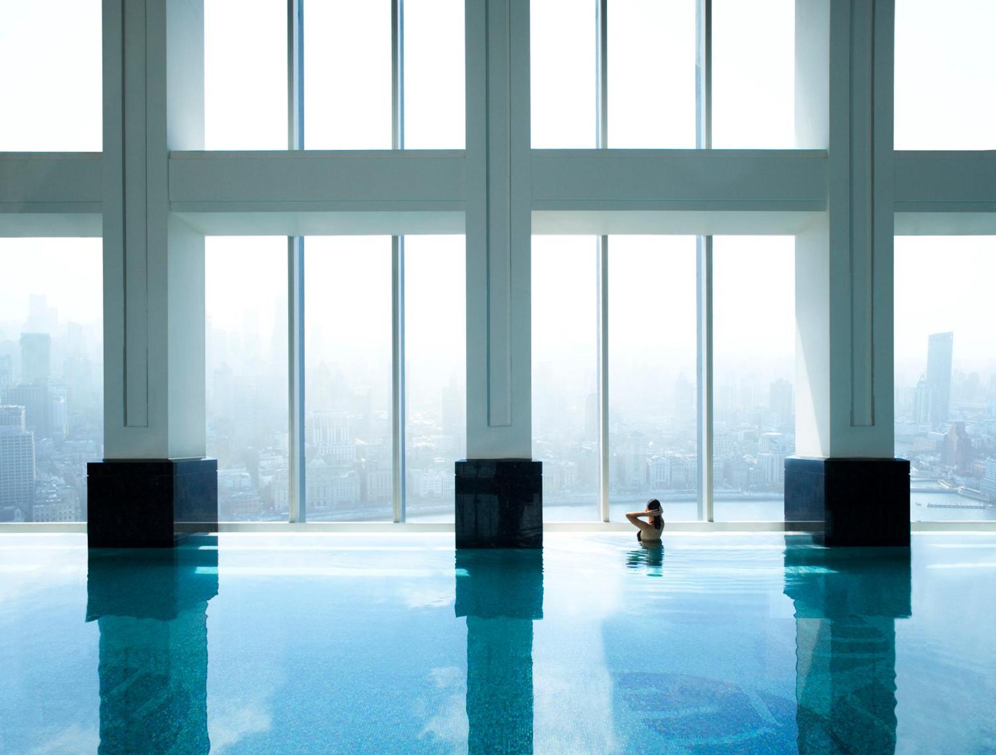 The Ritz-Carlton Shanghai, Pudong Xangai Exterior foto