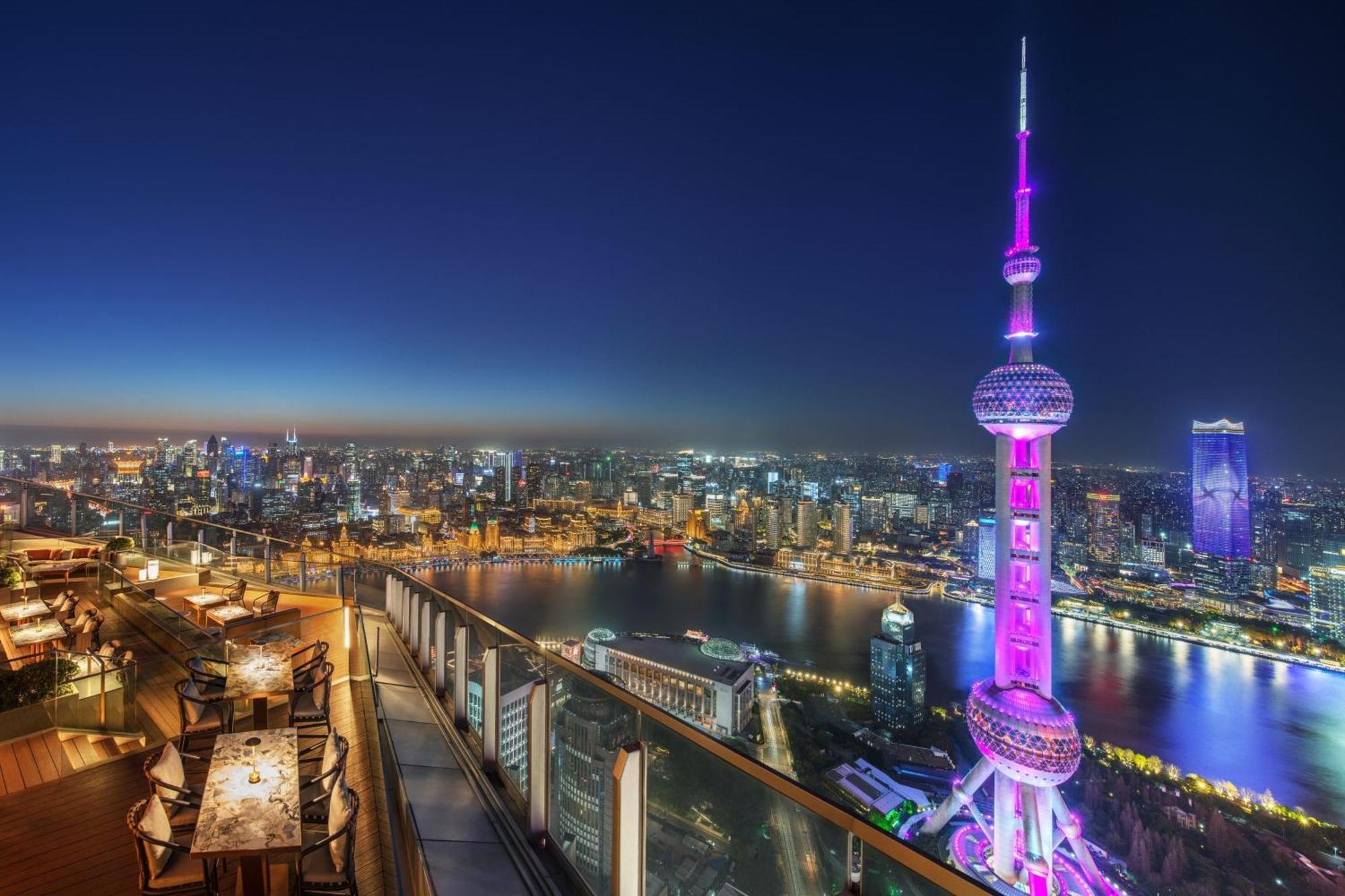 The Ritz-Carlton Shanghai, Pudong Xangai Exterior foto